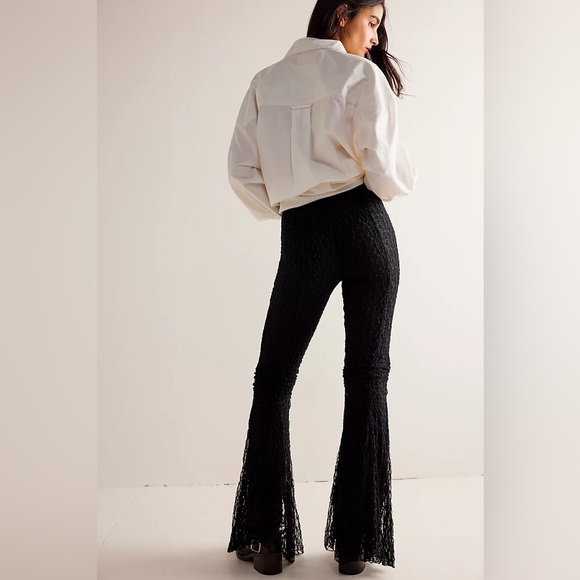 Free People Georgina Mesh Pants - Picture 6 of 7